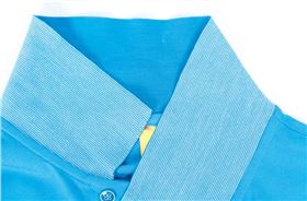 杏耀蓝色休闲T恤