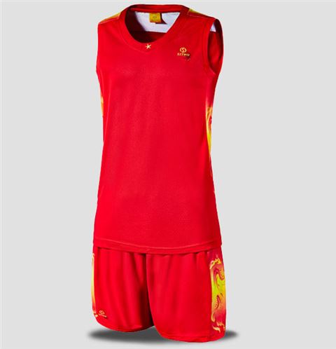 杏耀公司品牌篮球运动服套装25513
