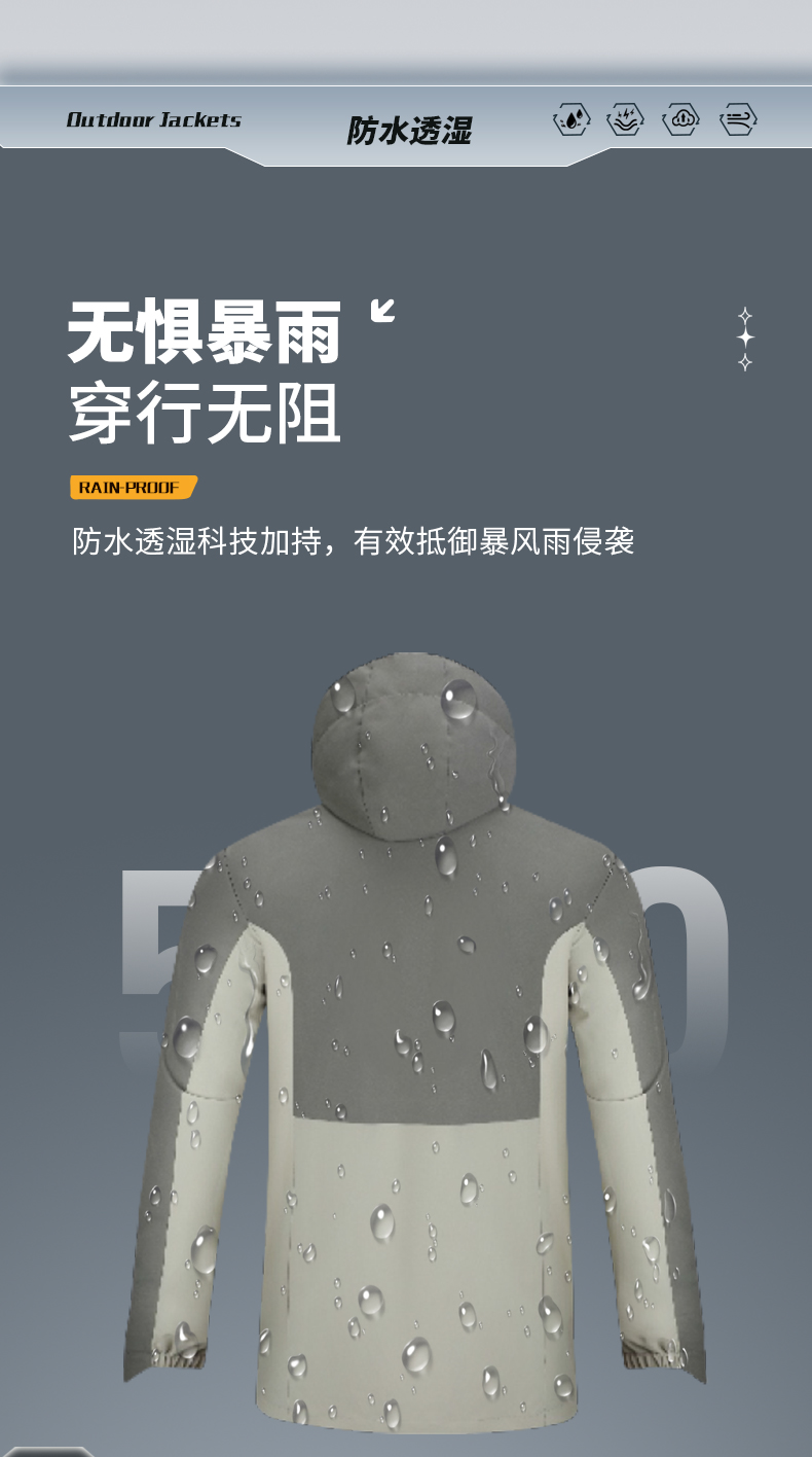 杏耀冲锋衣 26683/26684 图5