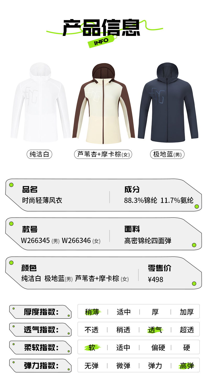 时尚轻薄风衣9