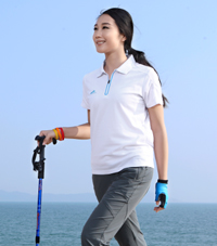 杏耀品牌运动T恤女款58346